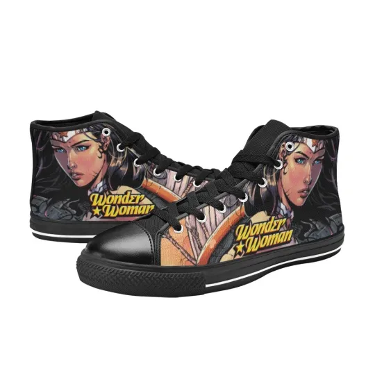 Wonder Woman High Top Sneakers