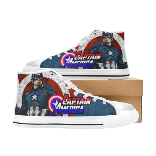 Captain America High Top Sneakers