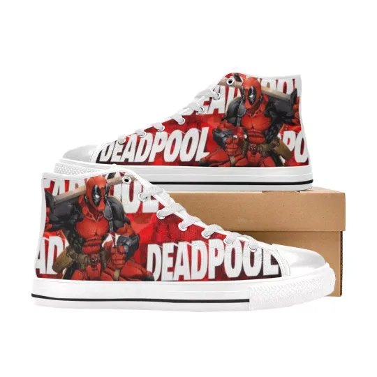 Deadpool High Top Sneakers
