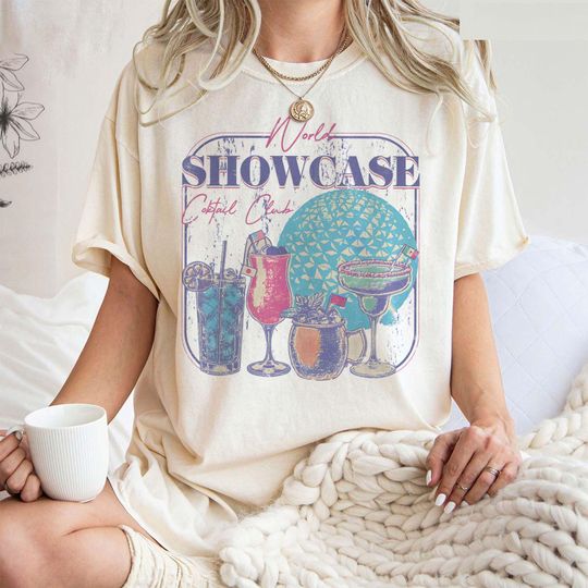 Retro Epcot Drinking Shirt, World Showcase Cocktail Club Shirt, Drinking Around The World Shirt, Disney World Tour Shirts, Bachelorette Trip