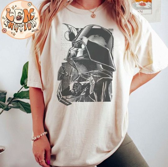 Retro Star Wars Darth Vader Shirt, Vintage Disney Star Wars Shirt, Darth Vader Star Wars Shirt, Disney Family Trip Shirts
