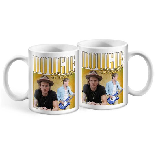 Dougie Poynter Appreciation Mug, Throwback, Homage, Stag Do,  Hen Party, Punk Rock, Music Mug, Concert Mug, Tour Mug, Coffee, Tea