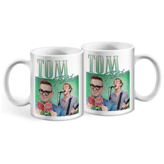 Tom Fletcher Appreciation Mug, Throwback, Homage, Stag Do,  Hen Party, Punk Rock, Music Mug, Concert Mug, Tour Mug, Coffee, Tea
