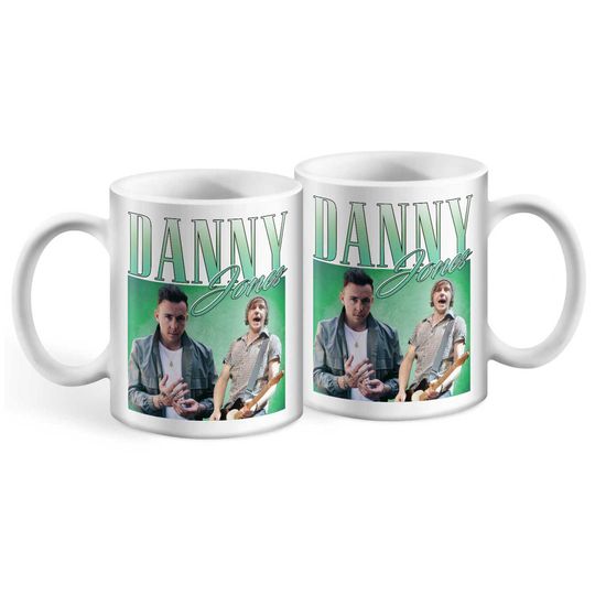 Danny Jones Appreciation Mug, Throwback, Homage, Stag Do,  Hen Party, Punk Rock, Music Mug, Concert Mug, Tour Mug, Coffee, Tea
