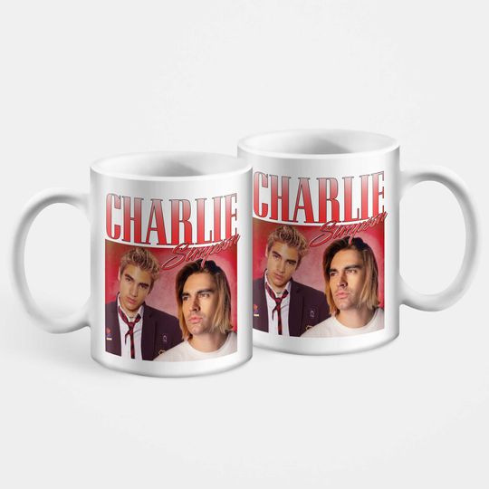 Charlie Simpson Appreciation Mug, Throwback, Homage, Stag Do,  Hen Party, Punk Rock, Music Mug, Concert Mug, Tour Mug, Coffee, Tea