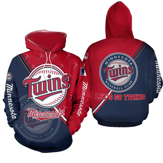 Minnesota Baseball Team Twinss 3D Hoodie