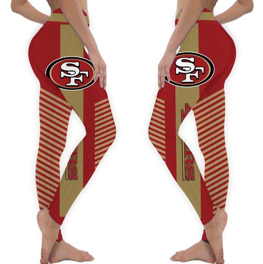 San Francisco 49ers Team Football Leggings