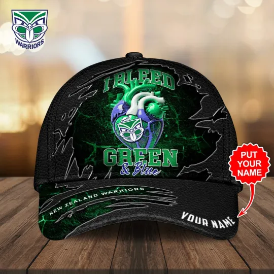 New Zealand Warriors Custom Cap – Rugby League Headwear
