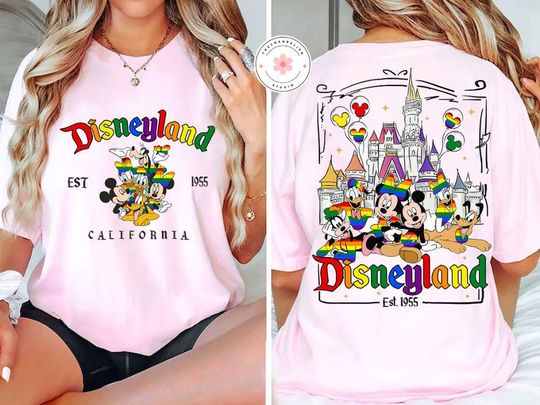 Mickey and Friends LGBT Svg, Magical Kingdom Png, Magic Castle 1971 Png, Retro Mouse and Friends Svg, Pride Month Svg, Pride Nite Png