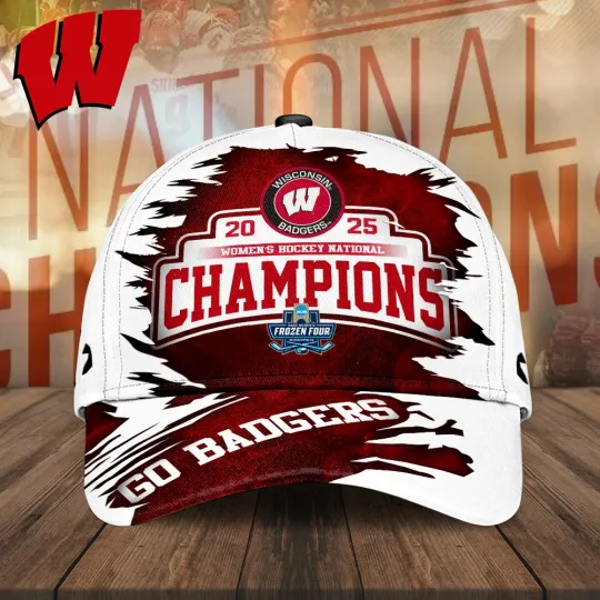 Wisconsin Ice Hockey Hat Support the Rink Warriors
