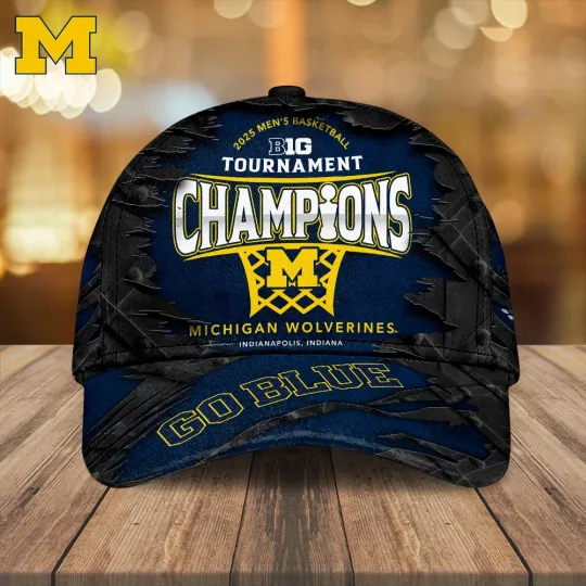 Michigan Wolverines Basketball Cap
