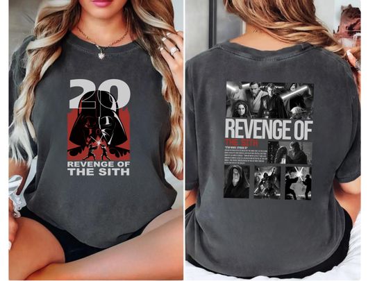 Star Wars Revenge Of The Sith 20Th Shirt, Comfort Colors Anakin Skywalker Tee, Men's Disneyland Tee, Star Wars Fans Movie Tee, Father's Gift