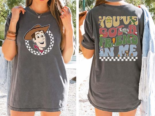 You've Got A Friend In Me Tees, Disney Toy Story Tee, Disney Trip Tee, Disney Friends T-Shirt, Toy Story Characters Shirt, Best Friends