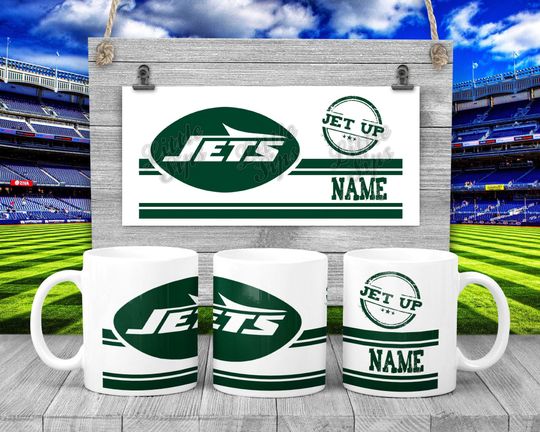 New York Jets - football Themed Personalised Mug