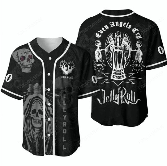 Jelly Roll Baseball Jersey, Jelly Roll Jersey Shirt, Jelly Roll Jersey, Jelly Roll Concert Men's