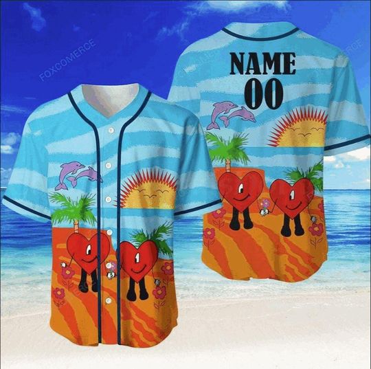 Bad Bunny Jersey, Bad Bunny Shirt, Bad Bunny Baseball Jersey, Un Verano Sin Ti Jersey