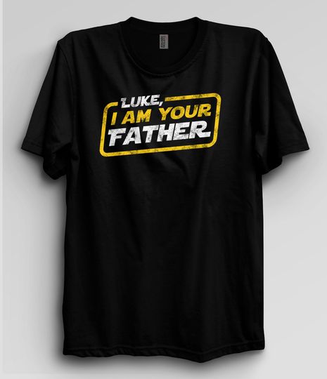 Personalized I Am Your Father Shirt | Father's Day Gift | Funny Star Wars Shirt | Luke I am your father tshirt