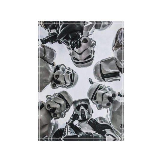 Star Wars Photo Block - Father's Day Gift - Gift For Him - Home Decor- Imperial Stormtroopers