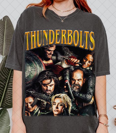 Comfort Colors Thunderbolts* T-Shirt, Yelena Belova BUCKYY Bn Barnes Movie Fan Bootleg Tee T-Shirt, Gift For Women and Man