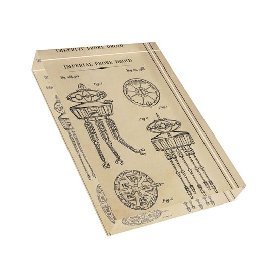 Star Wars Photo Block - Father's Day Gift - Gift For Him - Home Decor - Imperial Probe Droid