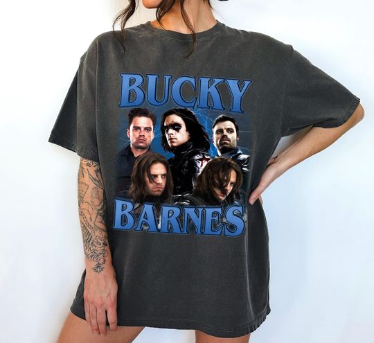 Limited BUCKYY Bn Barnes Thunderbolts Shirt, Comfort Colors Shirt, Sebastian Stan T-Shirt, Marvel Super Heroes Shirt, The Winter Soldier Shirt