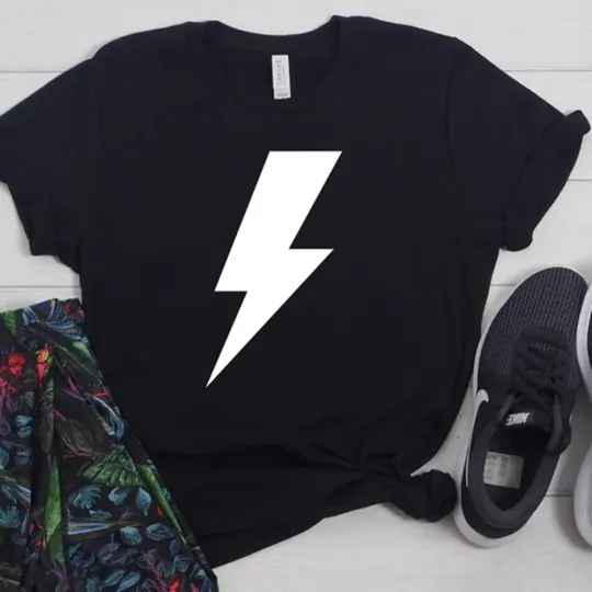 David Rose Thunderbolt T-SHIRT Lightning Bolt Shirt David Rose Shirt Ew David
