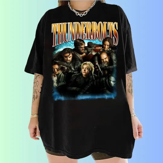 Retro 90's Thunderbolts shirt, Yelena Belova BUCKYY Bn Barnes Movie T-Shirt