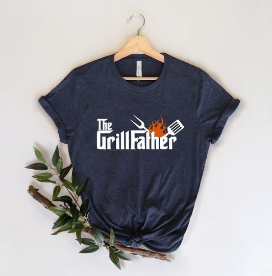 The Grill Father Shirt, The Grillfather Tee, The Godfather Tee, Father's Day Grill Shirt, Father's Day Shirt, Gift for Father, Cute Dad Tee
