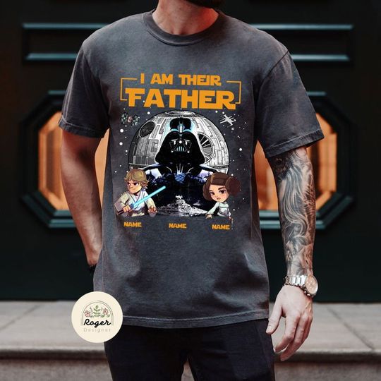 Custom Father's Day Shirt, I am Their Father,  Father's Day Shirts, Dad Shirt, Father's Day Gifts,  Family Shirts