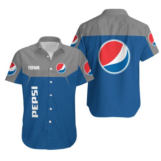 Pepsi Hawaiian Shirt, Pepsi Fan, Summer aloha vacaion Shirt
