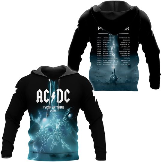Power Up Tour 2025 Hoodie