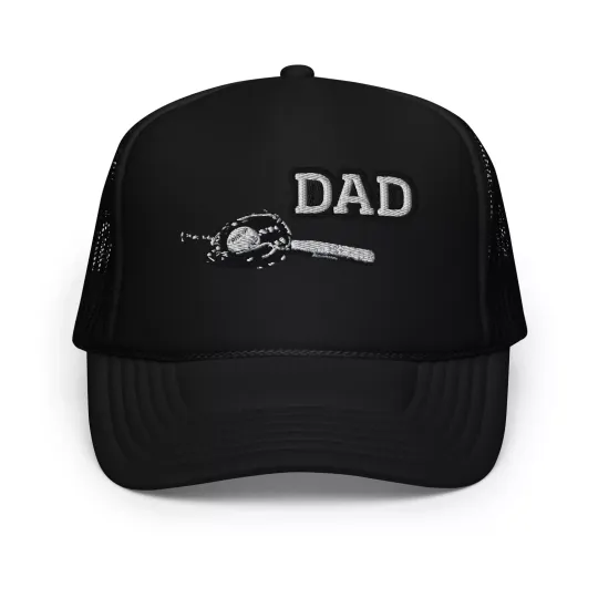Dad and Baseball Embroidered Foam trucker hat