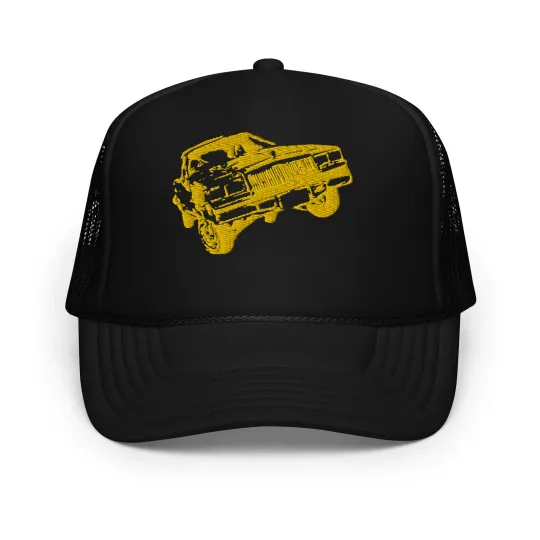 Low Rider Embroidered foam Trucker hat | Father's Day Gift | Summer Gift