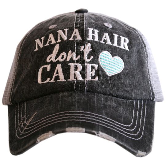 Discover Nana Hair don't Care Women's Trucker Hat