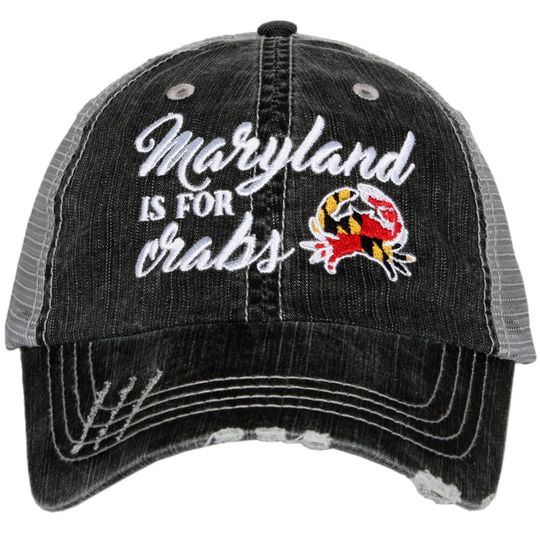 Discover Maryland is for Crabs Women's Trucker Hat