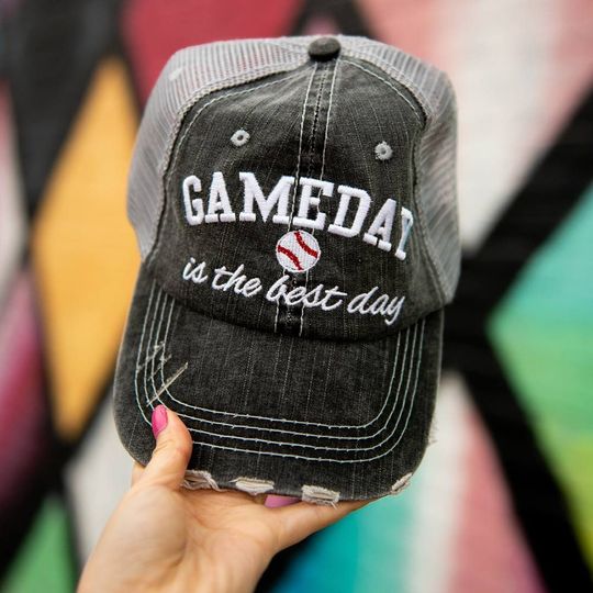 Discover Gameday is the Best Day (BASEBALL) Trucker Hat