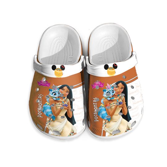 Pocahontas Clogs Shoes, Gift For Kids, Gift For Her