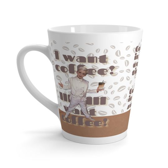 Aaron Carter Coffee Latte Mug - Perfect Gift for Coffee Lovers and 90s Music Fans