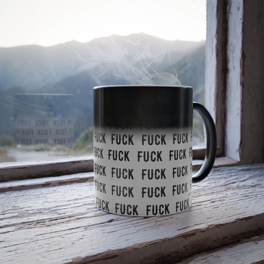 F*CK Color Morphing Mug, 11oz