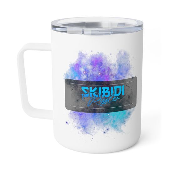 Skibidi Rizzler Insulated Coffee Mug, 10oz Travel Mug