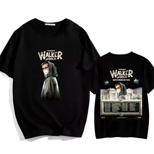 Discover A Walker World Tour 2025 T-Shirt For Fans  Double Sided