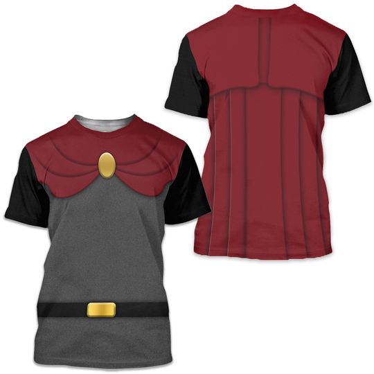 Prince Phillip Shirts, Sleeping Beauty Costume 3D T Shirt