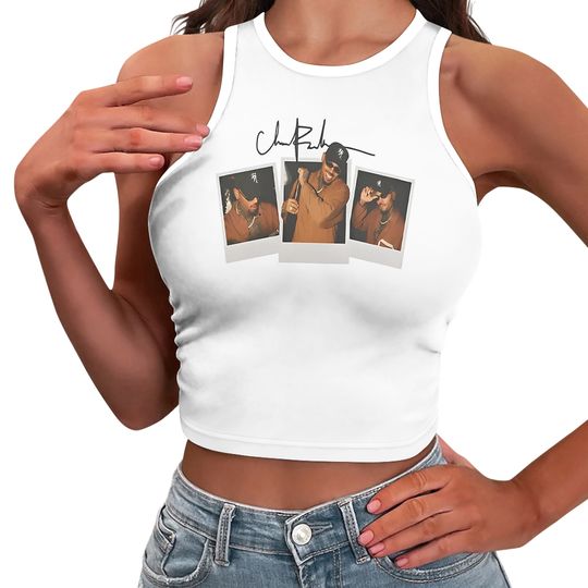 Polaroid Breezy-Inspired Tank Top, Chris Brown Tour Outfit, Concert Merch for CB Fans, Summer 2025 Breezy Bowl Shirt