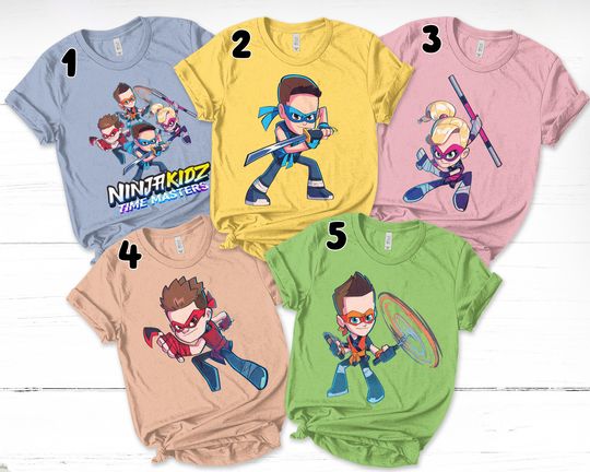 Ninja Kidz Birthday Shirt, Ninja Family Birthday shirts, Personalized Ninja Matching Family Shirt, Custom Ninja Shirt