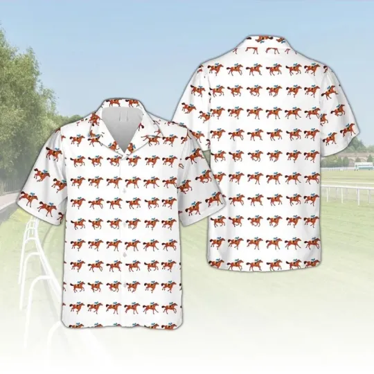 Kentucky Derby Churchill Downs Hawaiian 2025 Shirt  Horse Racing Gift Fan
