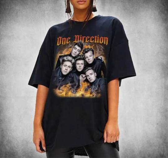 One Direction Retro T-shirt Hoodie, 1D Gift For 1D Fan, Memories Liam Shirt