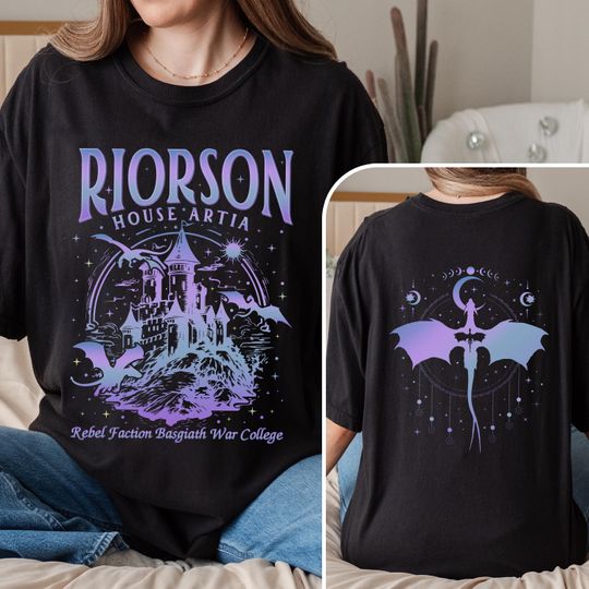 Xaden Riorson House Shirt, Basgiath War College Shirt, Fourth Wing Wingleader Shirt, Dragon Rider T-Shirt, Violet Sorrengail Inspired