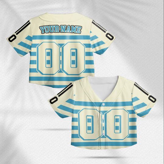 Discover Personalized Crop Top Baseball Jersey, Custom Baseball Jersey For Teen Girl Women Baseball Fan