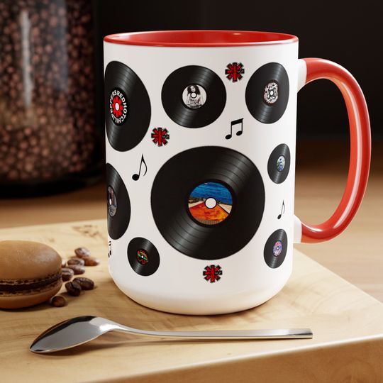 RHCP Fan Mug, RHCP Mug, Band Mug,Rock Mugs, 15 oz Chillies Mug, Fan Mug, Gift For Friend, birthday Gift