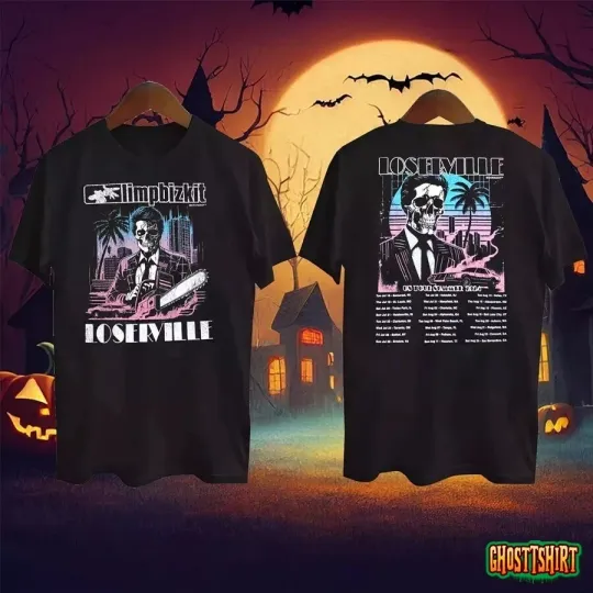 Limp Bizkit Loserville 2025 Merch Tour T-Shirt